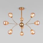 Люстра на штанге Eurosvet Astro 30179 матовое золото