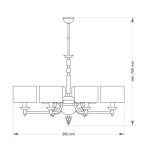 Подвесная люстра Kutek Mood Empoli EMP-ZW-10 (Z)