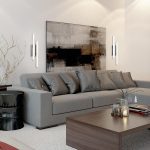 Настенный светодиодный светильник Eurosvet Hi-tech 90020/2 хром