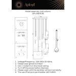 Каскадная люстра Aployt Wisia APL.058.13.36