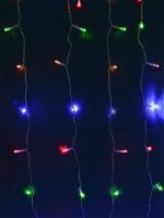 Гирлянда на солнечных батареях (UL-00006539) Uniel Занавес USL-S-132/PT1515 Multicolor Curtain