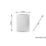 Лицевая панель Legrand Celiane кабельного вывода белая 068141