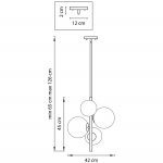 Люстра на штанге Lightstar 815043