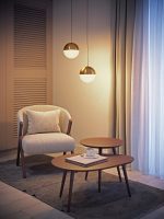 Трековый светильник Arlight LGD-Emisfero-Track-Hang-2TR-R150-11W Warm3000 035942