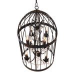 Подвесная люстра LOFT IT Vintage birdcage Loft1891/8