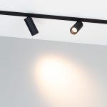 Трековый магнитный светильник Arlight MAG-MICROCOSM-SPOT-R35-5W Day4000 (BK, 36 deg, 24V) 043253(1)