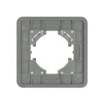 Рамка алюминиевая на 1 пост Arlight FRM-AKIRY-SFAL-1-SR 049684