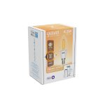 Лампа светодиодная диммируемая филаментная Gauss E14 4,5W 2700K прозрачная 1230112