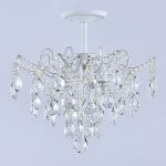 Люстра на штанге Reluce 04058-0.3-04 WH+GOLD PN