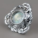 Встраиваемый светильник Elvan TCH-6123-GU-10-Ch