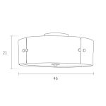 Потолочный светильник DeLight Collection MT8865-4C brass