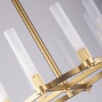 Люстра на штанге DeLight Collection MD2314-8A antique brass