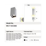 Настенный светильник Delight Collection 7185 71-85-5046 warm white silver