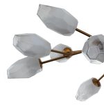 Люстра на штанге Indigo Boccio 13003/12C Brass V000005