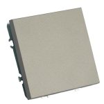 Выключатель 1-клавишный (механизм) Stekker Эмили 250В 10А RSW10-5103-09 антрацит soft touch 49917