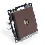 Розетка телевизионная 1-местная Stekker Катрин GLS00-7108-04 49024