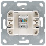 Интернет-розетка RJ45 с накладкой, цвет Тауп Jasmart G6105T
