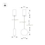 Подвесной светильник Arlight Elementa 032766