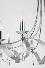 Подвесная люстра Eurosvet Adelia 60064/8 хром