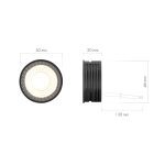 Светодиодный модуль Denkirs Slim LED 7W 4000К DK4000-7W-BK