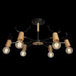 Люстра на штанге Loft IT Sven 10024/6 Black