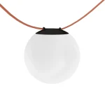 Трековый однофазный светильник Denkirs Belty orb DK5552-BK