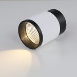 Накладной светильник iLedex Delta 1955-10W-3000K-36 BK+WH