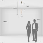 Подвесной светильник De Markt Мадлен 424017701