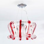 Подвесная люстра Citilux Volution Rosso EL326P09.2