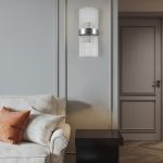 Настенный светильник Arte Milano Torcia 430122.140.2.E14.B1 BK