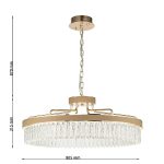 Подвесная люстра Favourite Visconte 4304-8P