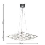 Подвесная люстра Favourite Thinner 4305-8P