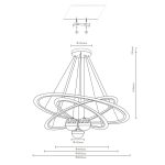 Подвесная люстра Velante 431-303-06