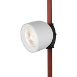 Трековый однофазный светильник Denkirs Belty spot DK5640-WH+BK