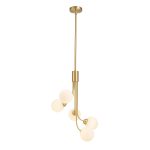 Подвесная люстра Belfast Bryson L-8130-5A BR GL