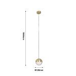 Подвесной светильник Favourite Luna 4370-1P