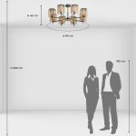 Люстра на штанге MW-Light Лавиния 443010508