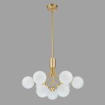 Подвесная люстра Belfast Bryson L-8130-6+3 BR GL