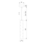 Подвесной светильник Elektrostandard Bong 4690389175930