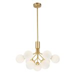 Подвесная люстра Belfast Bryson L-8130-6+3 BR GL