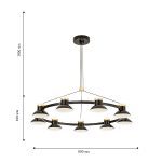 Подвесная люстра Favourite Tatti 4516-9P