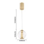 Подвесной светильник Favourite Boble 4551-1P