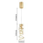 Подвесной светильник Favourite Fontes 4554-1P