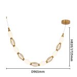 Подвесная люстра Favourite Perler 4559-1PC