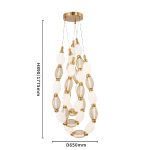 Подвесная люстра Favourite Perler 4559-3PC