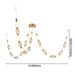 Подвесная люстра Favourite Perler 4559-3PC