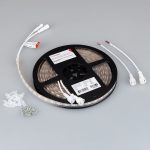 Светодиодная лента герметичная Arlight SPI-P-B60-12mm 5V RGB-PX1-BPT (12 W/m, IP66, 5060, 5m) 041167