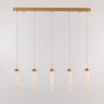 Подвесной светильник Delight Collection MD24030028-5B brass/clear
