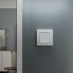 Выключатель одноклавишный с подсветкой Werkel 4690389184567 W1110161