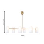 Люстра на штанге F-Promo Barfila 4619-6P